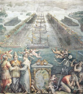 De slag bij Lepanto: Een triomf van de Heilige Liga tegen de Ottomaanse vloot